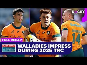 FULL RECAP: The Wallabies' 2025 Rugby Championship Campaign | Best Moments & Highlights