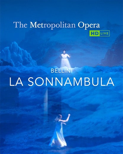 Landmark Theatres on Instagram: "Opera season is back! The Met: Live in HD kicks off on October 18 with Bellini’s La Sonnambula. Experience this dazzling vocal showcase, along with the full lineup and exclusive backstage access, in your local movie theatre. Get tickets click the link in bio!"