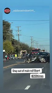Exclusive 209times footage of 4 car accident on Main and Filbert st that occurred earlier this evening. 🚗💥🚙💥🚙💥🚗 #stockton | 209 Times