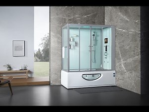 Platinum Catania Steam Shower Installation by MayaBath.com