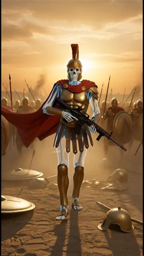 What If You Helped Spartans Fight the Persian Army with Modern Weapons