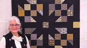 Easy Oklahoma Quilt Using Charm Squares