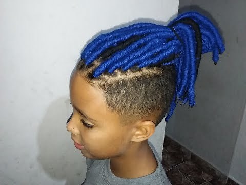 Wool dreadlocks on short hair | Lu Candeias