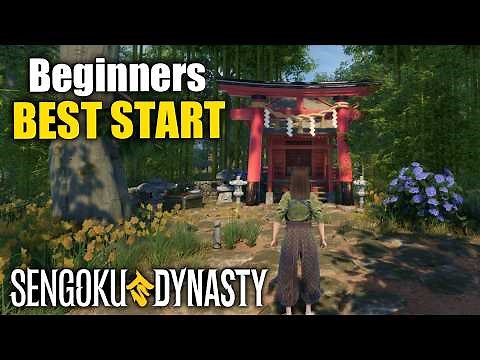 The BEST Way to Begin Sengoku Dynasty | Day One Gameplay