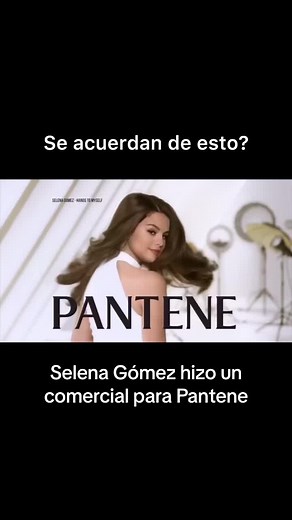 Selena Gómez en comercial para Pantene: Acondicionador milagroso en tres minutos
