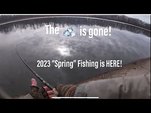 First Open Water Fishing of 2023 (Rock River)