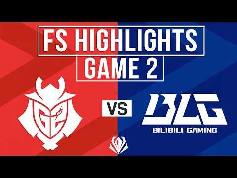 G2 vs BLG Highlights Game 2 | 2026 First Stand | G2 Esports vs Bilibili Gaming