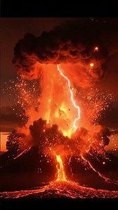 AI-Generated Volcanic Eruption | Epic Cinematic Simulation