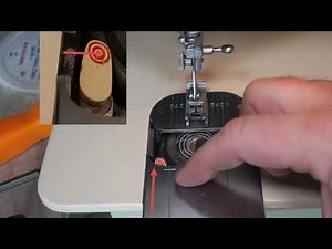 Singer Touch and Sew 750 Threading and Bobbin Winding