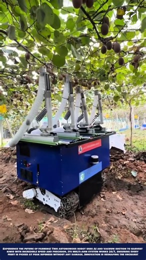 Smart Machine Heavy Duty Robotic Fruit Picker for Precision Agriculture