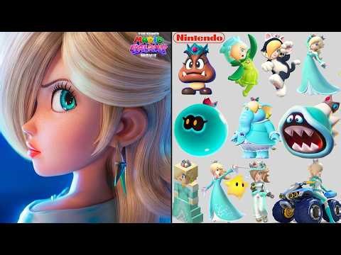 Evolution of Rosalina Playable Character in Nintendo And Mario Galaxy Movie (2007-2026)