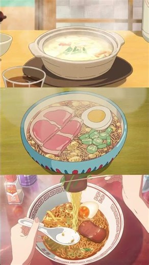 🍱 Anime Cartoon Eating Food | Cute & Satisfying Anime Food Moments