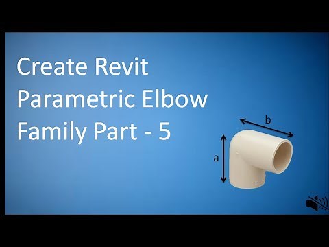 Revit Creating Elbow Family Part 5 of 5 Creating Pipe Connector