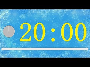 20分钟计时器，倒计时闹钟，二十分钟定时器