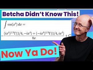 Calc 1, Lec 37B: Constructing Antiderivatives - Sometimes There's No Elementary Formula!