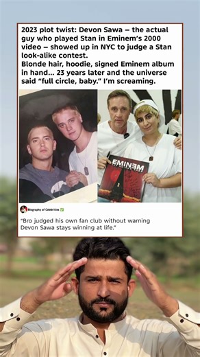 23 Years Later: Real Stan from Eminem's Video Judged a Stan Look-Alike Contest 😱 Full Circle!"