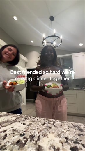 Cooking Together: Best Friends Unite in the Kitchen
