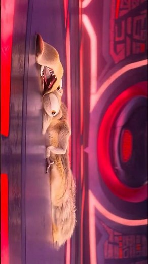 Alien Gravity Turns Scrat Into a Pancake 😂🥞 #scrat #shorts #viral #iceage #funny #funnyshorts