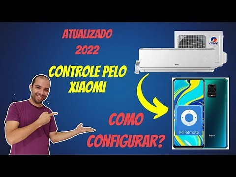 Como configurar o CONTROLE do AR-CONDICIONADO pelo MI-REMOTE da XIAOMI?