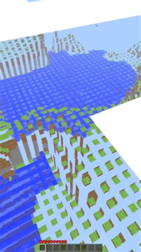 The Stripe Lands in Minecraft #minecraft #farlands #infdev