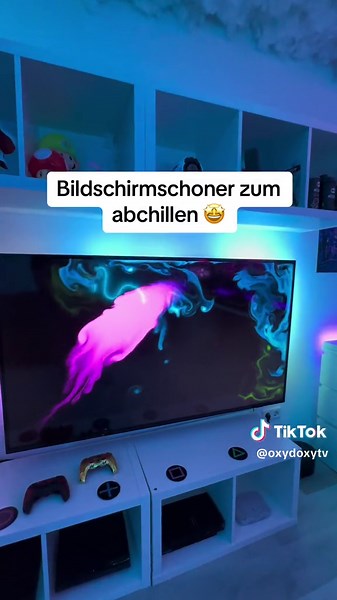 Geiler Bildschirmschoner für euren Fernseher einrichten