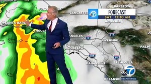 Heavy rain will be moving into Ventura and Los Angeles counties starting at midnight. Up to a half-inch of rain is expected per hour. Get the latest forecast here: https://abc7.la/2OrTArg | ABC7