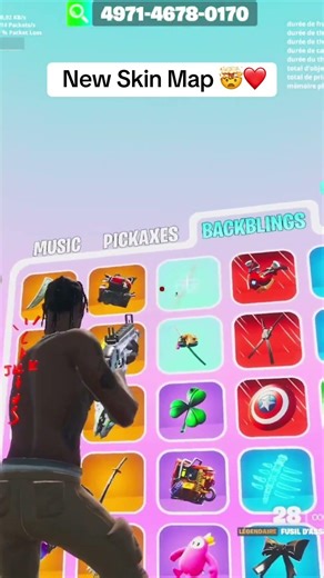 New Best Skin Map 🤫🔥 #fortnite #skinmap #fyp