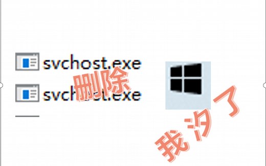 [自寻死路]删除Windows的命根子svchost.exe会怎么样？