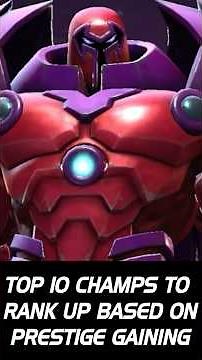 TOP 10 PRESTIGE FOCUS CHAMPS IN GAME! #mcoc