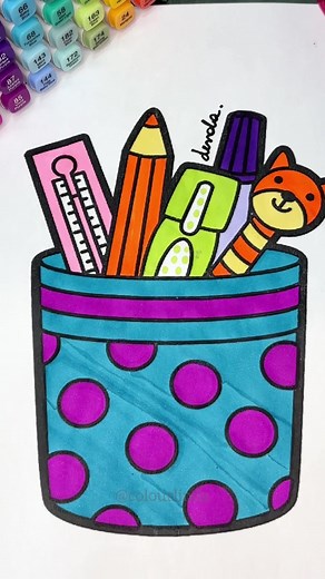 #asmr #satisfying #relaxing #coloring #colouring #coloringbook #therapy