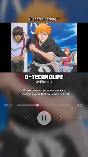 D-Technolife - UVERworld | Bleach Opening 2