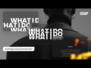 This GSAP Site of the Week Scroll Animation Was TOO Good Not to Rebuild