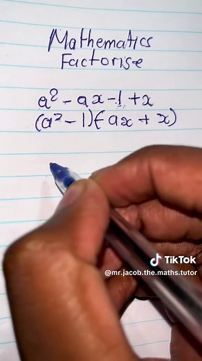 Mathematics Factorisation for Grades 10 to 12