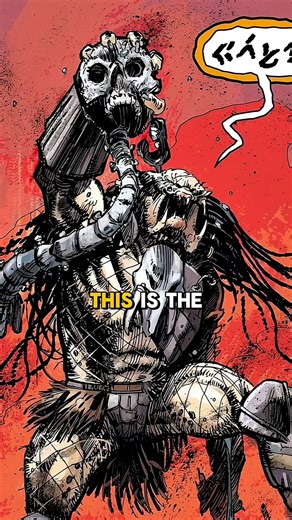 The Insane Predator Who Hunted An Engineer #predatorbadlands #alien