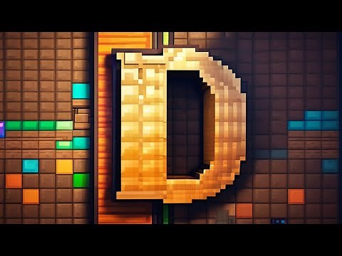 How To Make The Letter D Banner In Minecraft