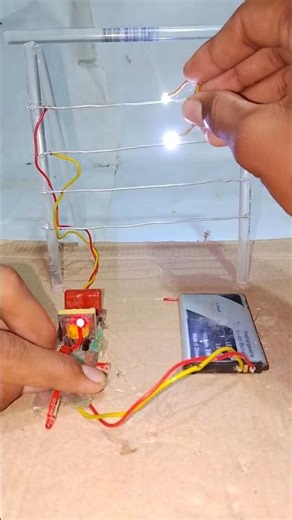 High Voltage Electric Circuit Device 🥺 #experiments #science #experiment #art #shotrs