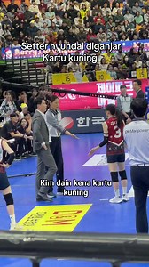 158K views · 1.5K reactions | Karna banyak protes dan mengulur waktu kim dain di kenain kartu kuning! #fyp #volleyball #kimdain | Essii Seungju | Facebook