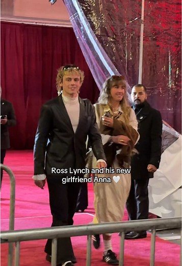 Ross Lynch and Anna: A Stylish Red Carpet Moment