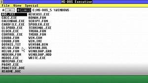 开箱远古系统----Windows1.01