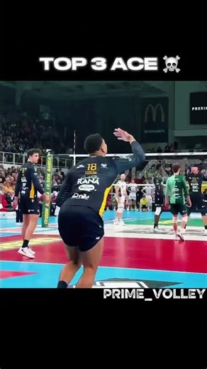 Blink and you’ll miss it. ⚡️ Top 3 Volleyball Aces that hit DIFFERENT.