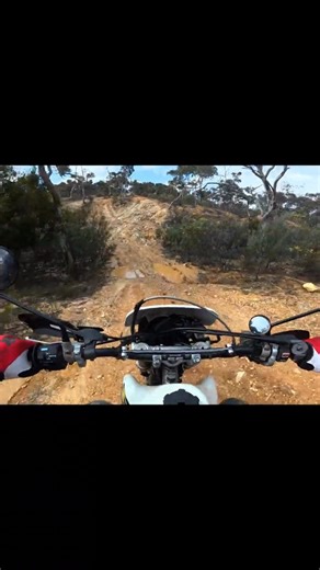 XR400 Hill climb