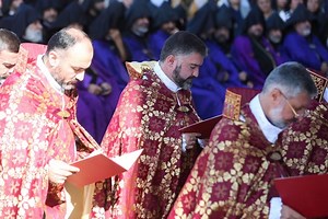 21 reactions · 12 shares | Watch the full recording of the Episcopal Consecration service of our Primate, Bishop Mesrop Parsamyan, at the Mother See of Holy Etchmiadzin. One year ago, on October 8, 2023, His Holiness Karekin II, the Supreme Patriarch and Catholicos of All Armenians, ordained then-Fr. Mesrop and five other worthy priests as new bishops of the Armenian Church. #HolyEtchmiadzin #ArmenianChurch #EasternDiocese #BishopMesrop | Eastern Diocese | Facebook