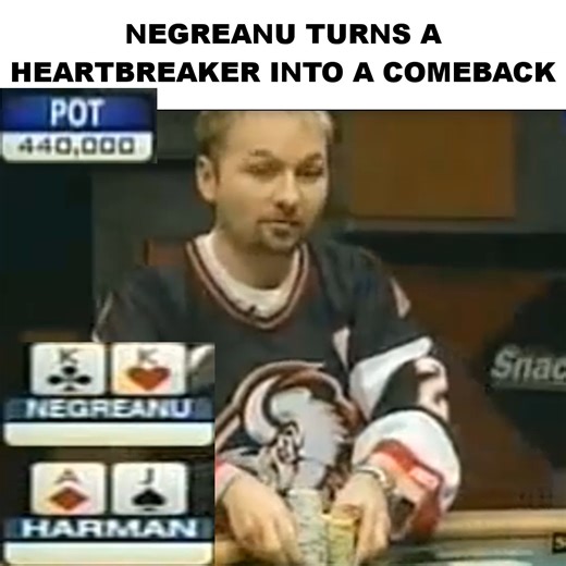 89K views · 493 reactions | NEGREANU TURNS A HEARTBREAKER INTO A COMEBACK | Verity | Facebook