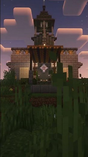 【Minecraft】Castle building part1 Church