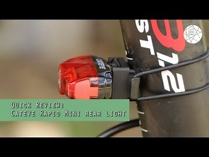 Cateye Rapid Mini Rear Light Review