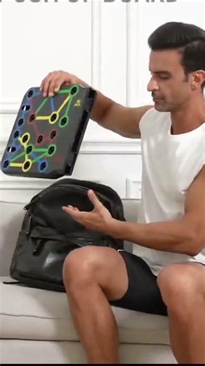 Push-Up Board Workout 💪 Full Upper Body Burn #fitness #workout #homegym #pushupexercises #upperbody