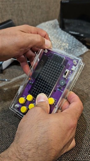 Seven segments LCD screen