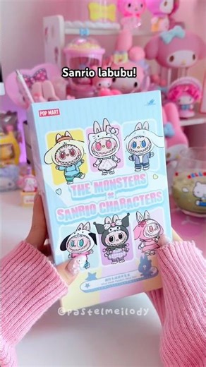 Sanrio the monsters blind box unboxing ✨ #sanrio #labubu #blindbox #shorts
