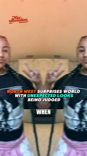 39K views · 400 reactions | North West never fails to grab attention with her bold and unexpected fashion choices. Some praised, some judged—but always unforgettable. She proves style is about expression, not rules, making every look a statement worth noticing. #NorthWest #UnexpectedLooks #FashionIcon #MiniStar #Trendsetter #StyleStatement #Unforgettable | Mini Kardashians | Facebook