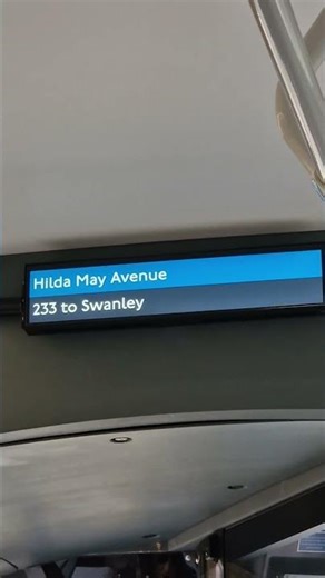 233 to Swanley ibus announcement